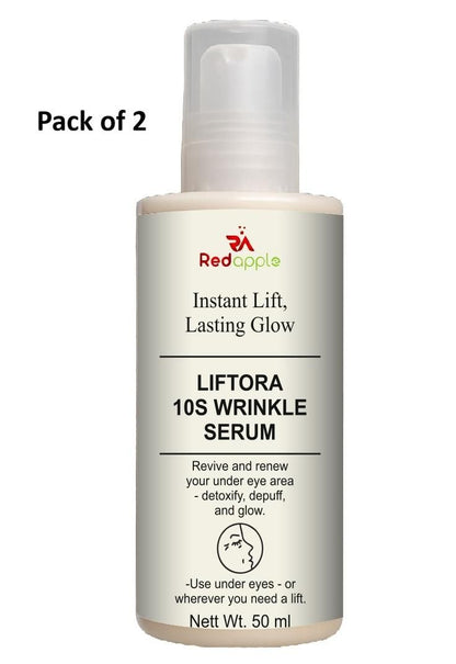 Liftora 10s Wrinkle Serum 50 ml (Pack of 2)