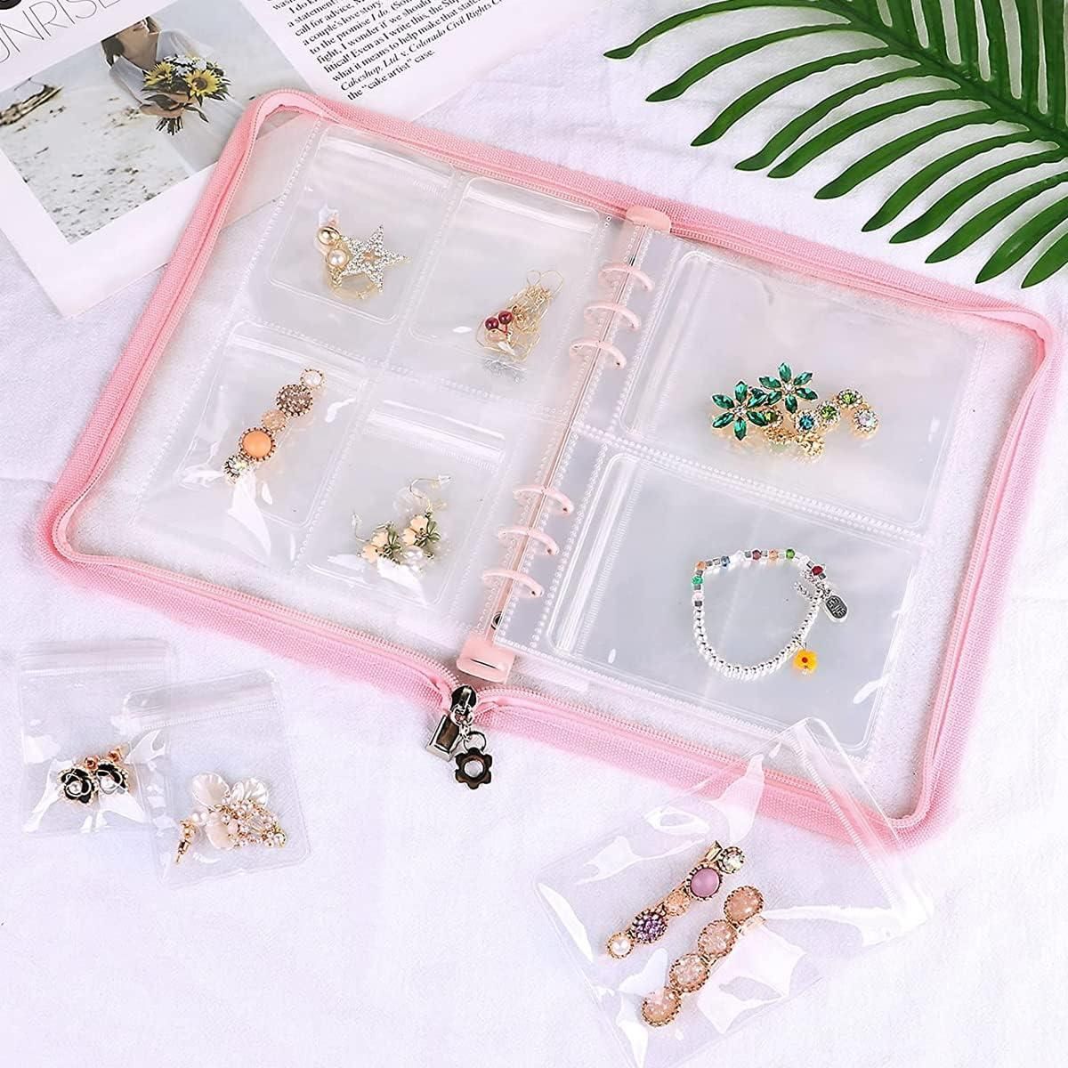 Transparent Jewellery Book With 60 Pocket