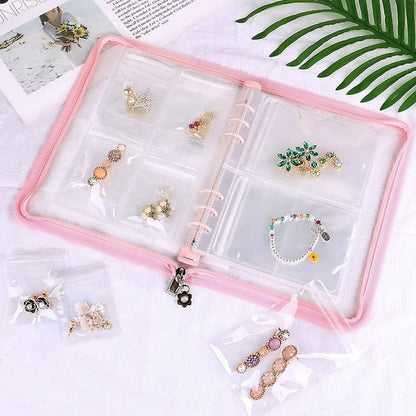 Transparent Jewellery Book With 60 Pocket