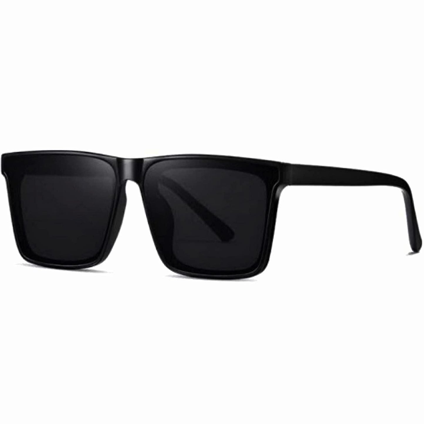 "Polarized Retro Square Sunglasses"