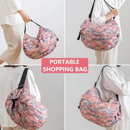 "Two Pieces Foldable Shopping Bag"