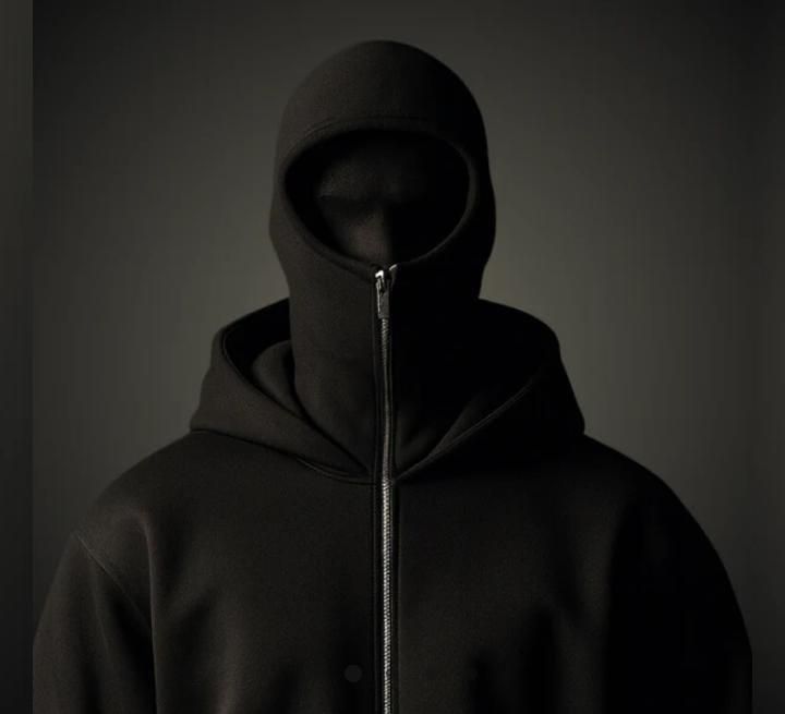 "Men's Full Sleeves Zipper Hoodie with Mask"