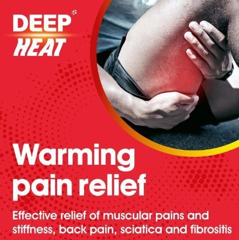 Deep Heat Pain Relief Rub Gel