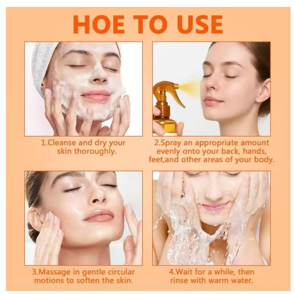 Exfoliating Kojic Acid Turmeric Spray 400 ml Pack of 2