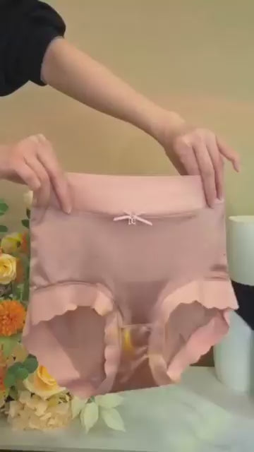 Satin Ice Silk Seamless Panties Pack of 1