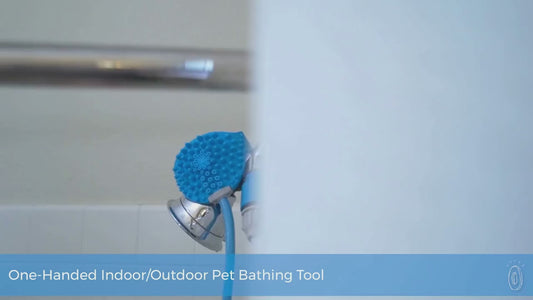 Pet Bathing Tool - Cleaning Washing Massager Scrubber Brush for Dog