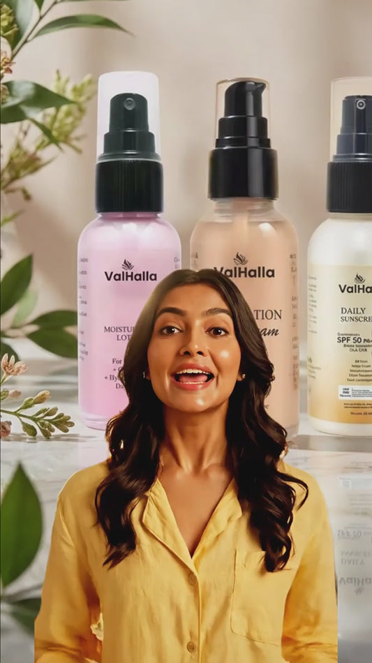 Combo of Moisturizer Lotion Foundation Cream and Sunscreen (Pack of 3 Product)