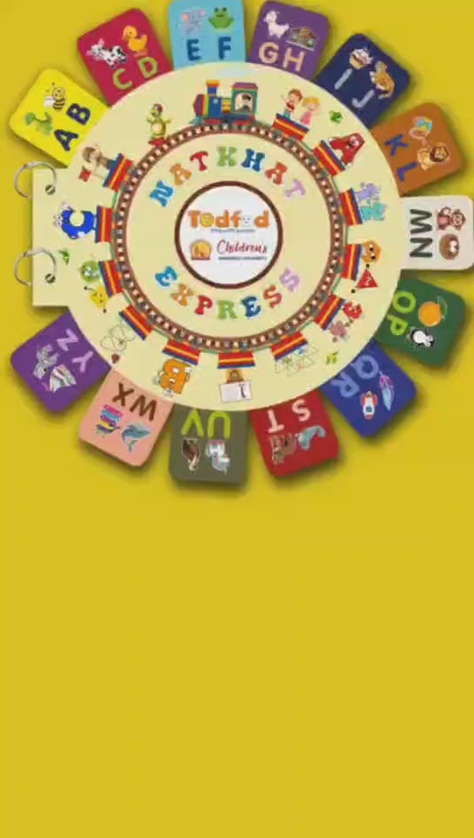 TodFod Natkhat Express Alphabet Learning Book for Kids