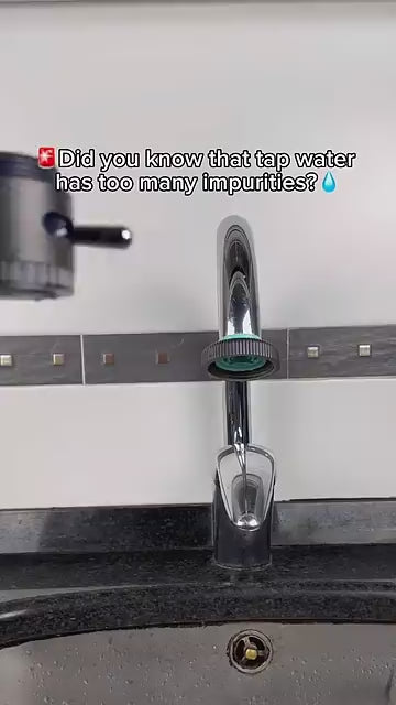 Dual-Spout Kitchen Sink Water Filter