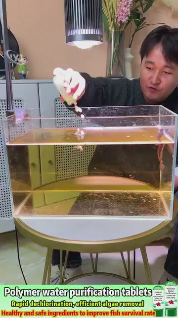 Water Purification Tablets For Fish Tank (Pack of 1)